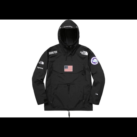 supreme north face pullover
